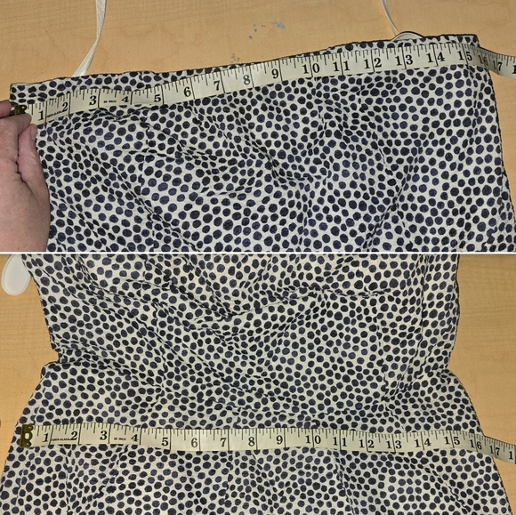 NWT J.CREW J CREW Cotton Strapless Dress w/ Pockets Fit & Flare Women's 10 or L - Picture 11 of 11